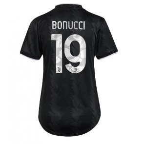 Juventus Leonardo Bonucci #19 kläder Kvinnor 2022-23 Bortatröja Kortärmad